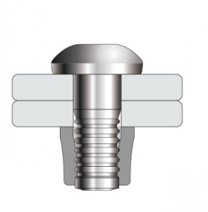 大法兰环槽铆钉特点