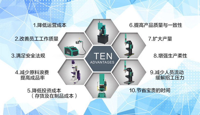 气动铆接机优点